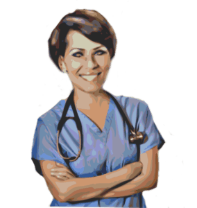 nursing staff in a nursing home